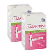 Produktabbildung: Avitale D-Mannose Plus Tabletten Doppelpack 2X120 St