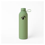 LiqVits Soft-Grip Trinkflasche 750ml Edelstahl, Grün 1 St
