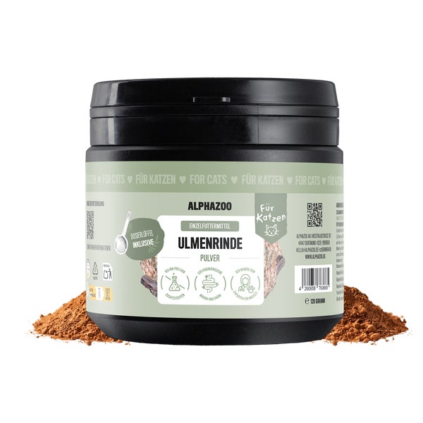 Ulmenrinde Pulver für Katzen 120 g