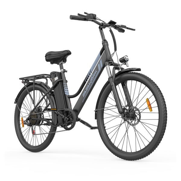 ZAZAWORK C26 Pro E-Bike für Damen, 36V 20Ah,Schwarz 1 St