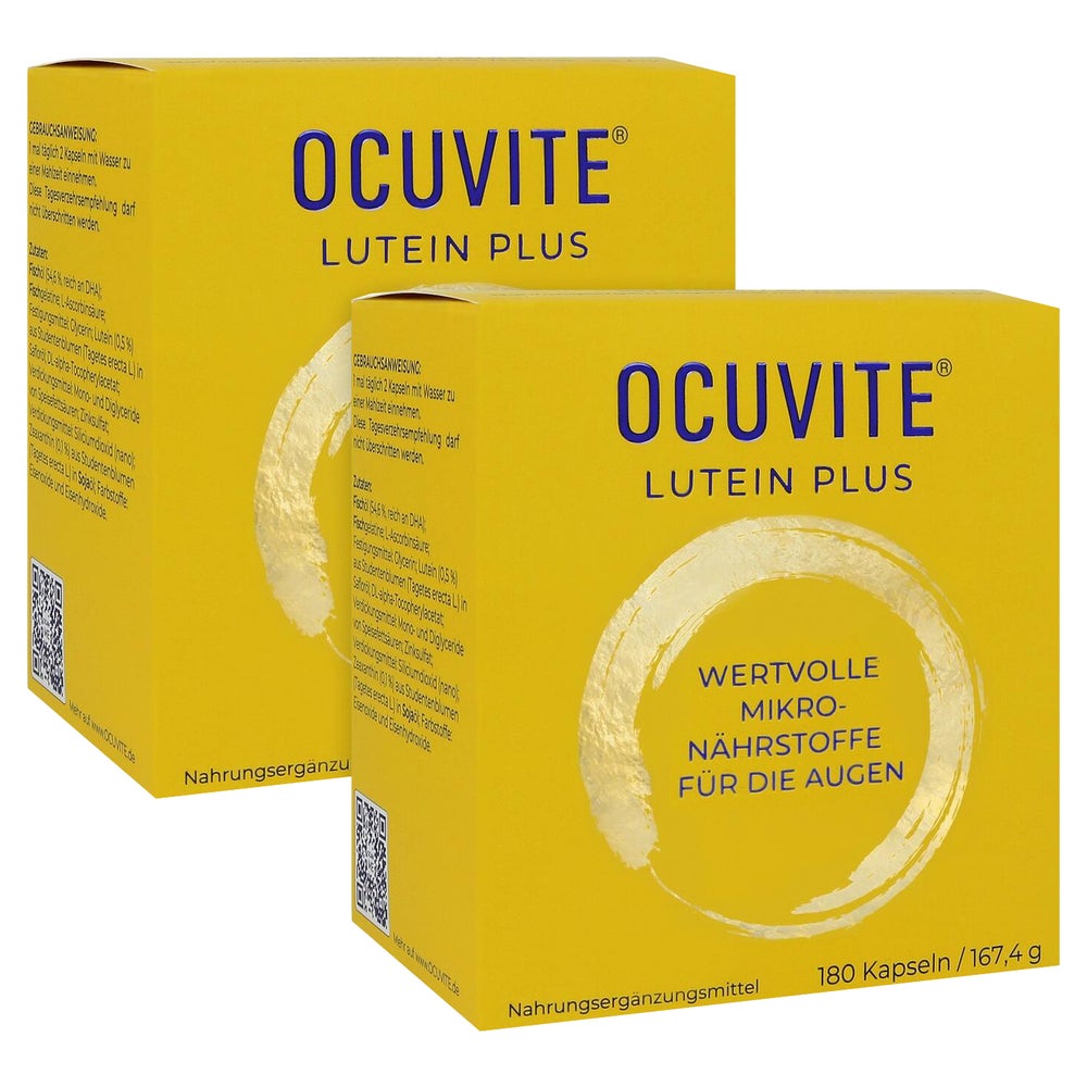 Ocuvite Lutein Plus Kapseln 2X180 St