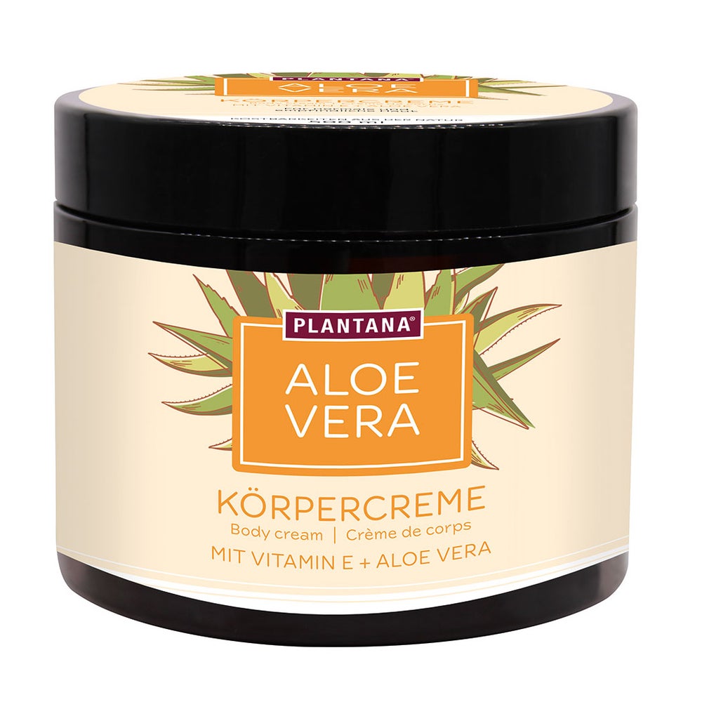 PLANTANA Aloe Vera Körpercreme mit Vitamin E 500 ml