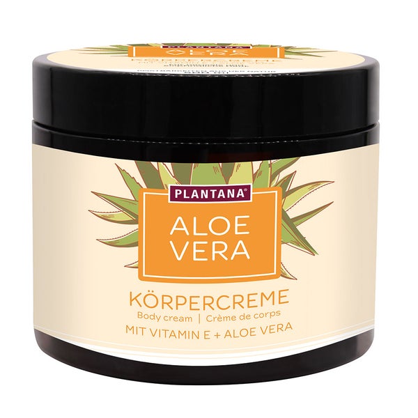 PLANTANA Aloe Vera Körpercreme mit Vitamin E 500 ml