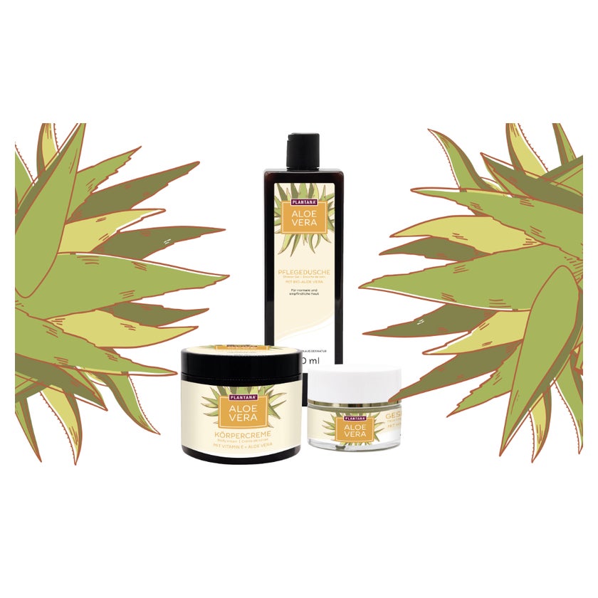 PLANTANA Aloe Vera Krpercreme mit Vitamin E 500 ml online kaufen |  DocMorris
