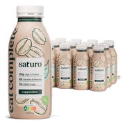 Saturo Trinkmahlzeit Cappuccino | Vegane Astronautennahrung 12 St