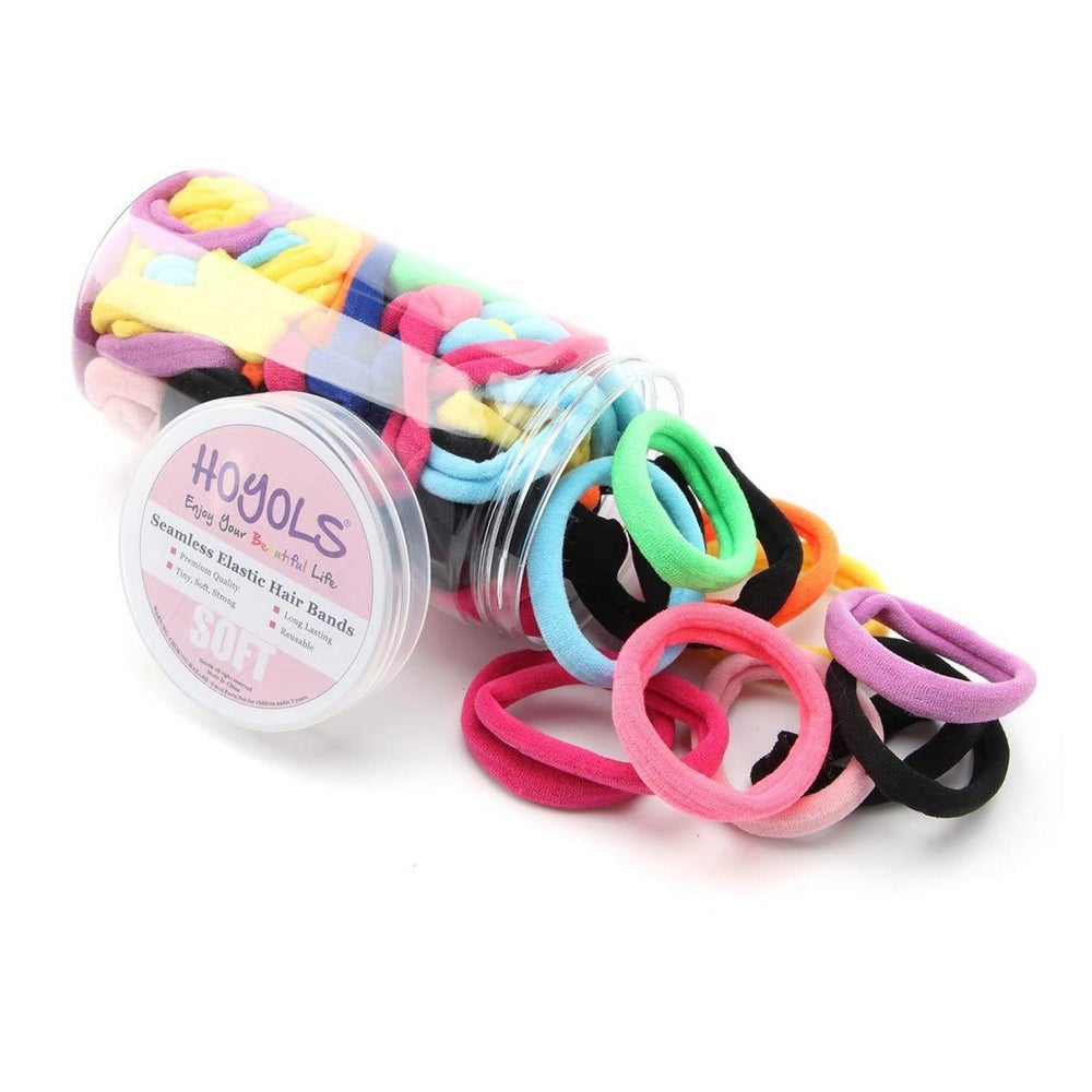10er Set Nahtlose Haargummis Pferdeschwanzhalter 4cm Keine F 1 St