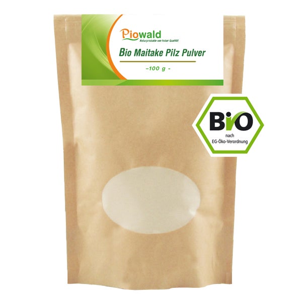 Piowald BIO Maitake Pilz Pulver 100 g
