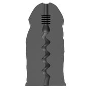 All Black - Realistischer Masturbator 1 St