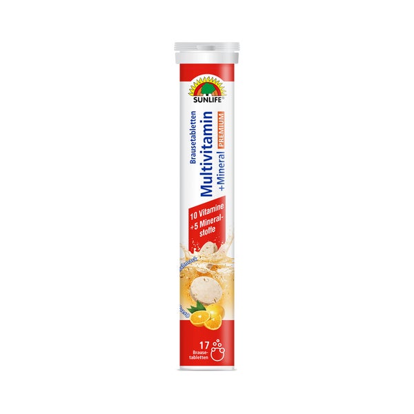 SUNLIFE® Multivitamin und Mineral Brausetabletten 102 g