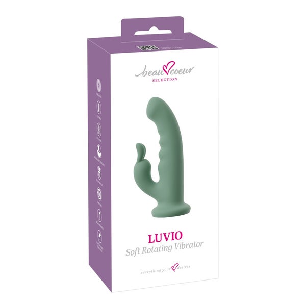 beau coeur - Rabbitvibrator - Rotation, Vibration & Saugfuß 1 St