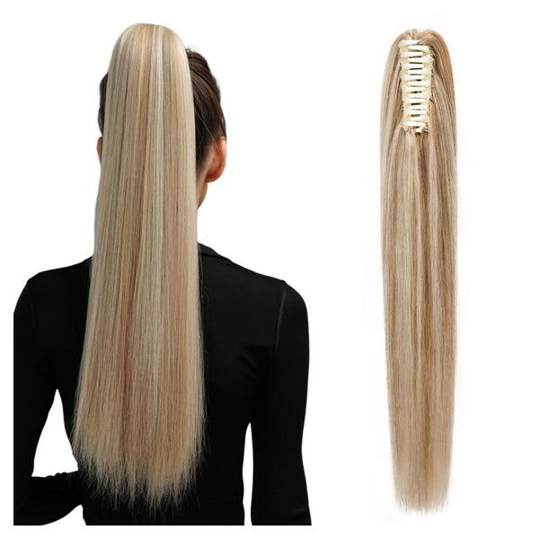 Pferdeschwanz Zopf Haarverlängerung 35cm-105g 12P613 Goldbra 1 St