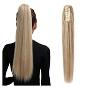 Pferdeschwanz Zopf Haarverlängerung 35cm-105g 12P613 Goldbra 1 St