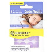 Ohropax Gute Nacht Silikon Ohrstöpsel 8 St