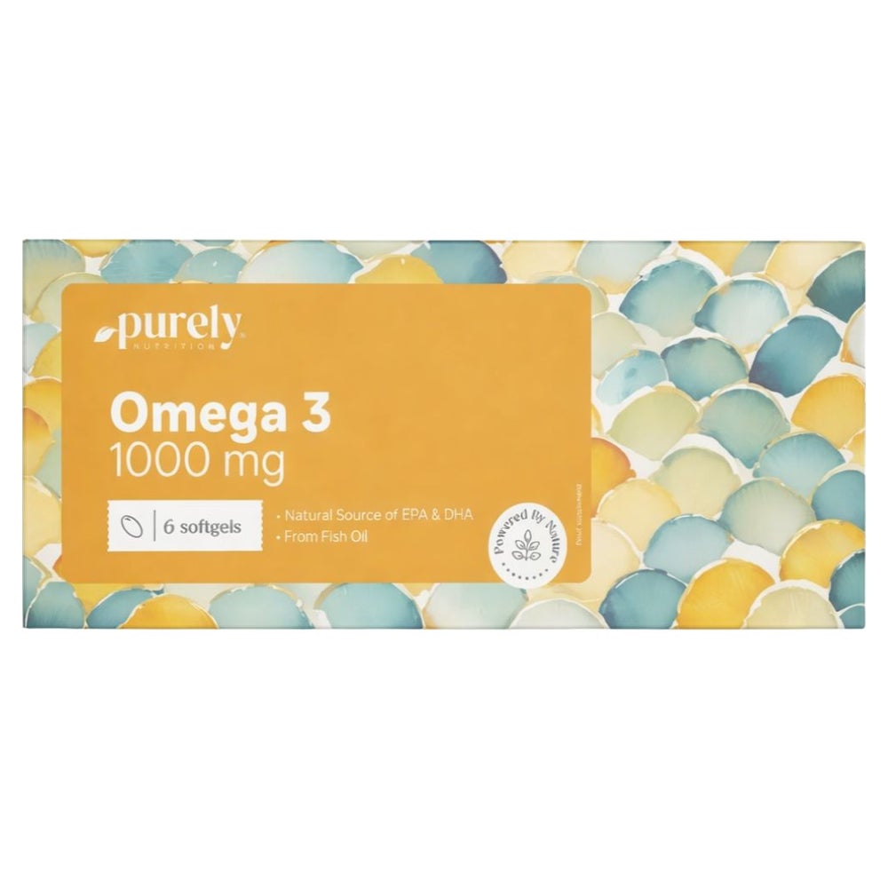 Purely Omega-3 1000 mg – aus Fischöl 60 St