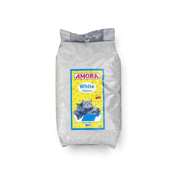 AMORA Katzenstreu White Compact 15 l