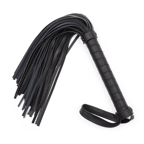 Olgenia - Imitation Sheepskin Flogger(Black rivet) 1 St