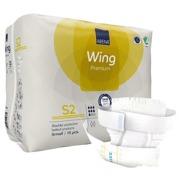 Abena Wing Premium S2 Windel Mit Guertel 4X15 St