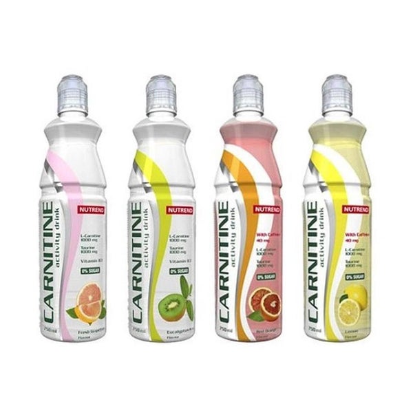 Nutrend Activity L-Carnitine Drink - 8x Fresh Grapefruit 750 ml