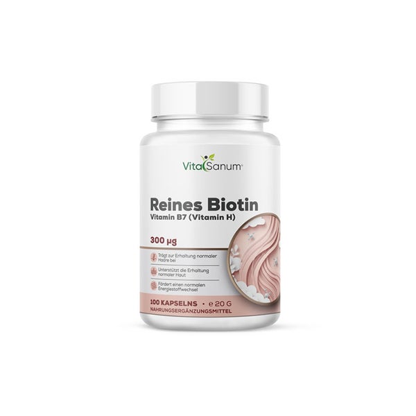VitaSanum®- Reines Biotin (Vitamin B7) (Vitamin H) 300 mg 10  St