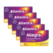 Produktabbildung: Allegra Allergietabletten 20 mg Fünferpack 5X20 St