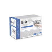 Produktabbildung: BRIT Veterinary Diet Grain Free Recovery Cat Fillets in Gravy Salmon 12x85g für Katzen in der Rekonvaleszenz 1,02 kg