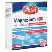 Abtei Magnesium 400 Plus Vital Direkt Granulat 20 St