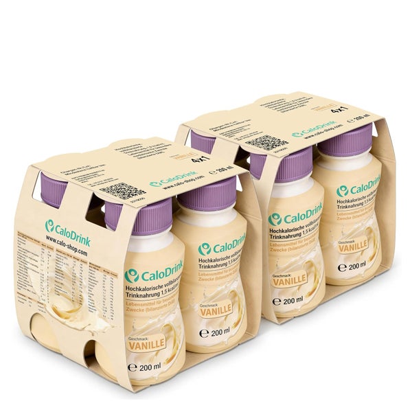 Calodrink Vanille Pack Flüssig 8X200 ml