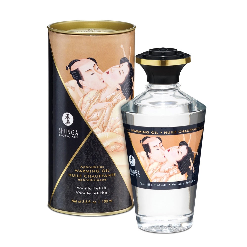 Shunga Erotic Art - Erotisches Massageöl "Vanille Fetish" 100 ml