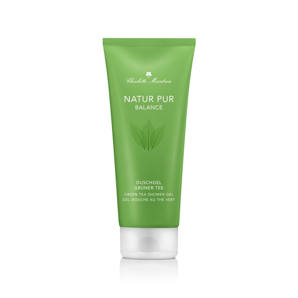 Charlotte Meentzen -Duschgel Grüner Tee,  - Natur Pur BALANCE 200 ml