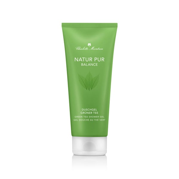 Charlotte Meentzen -Duschgel Grüner Tee,  - Natur Pur BALANCE 200 ml