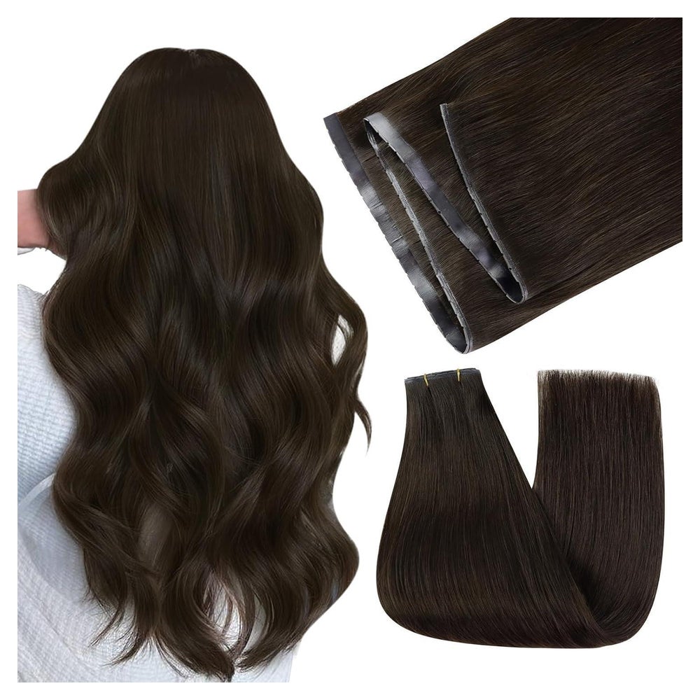 Haarverlängerungen Echthaar Butterfly Weft 40 cm 2-2 BFHW#2 1 St