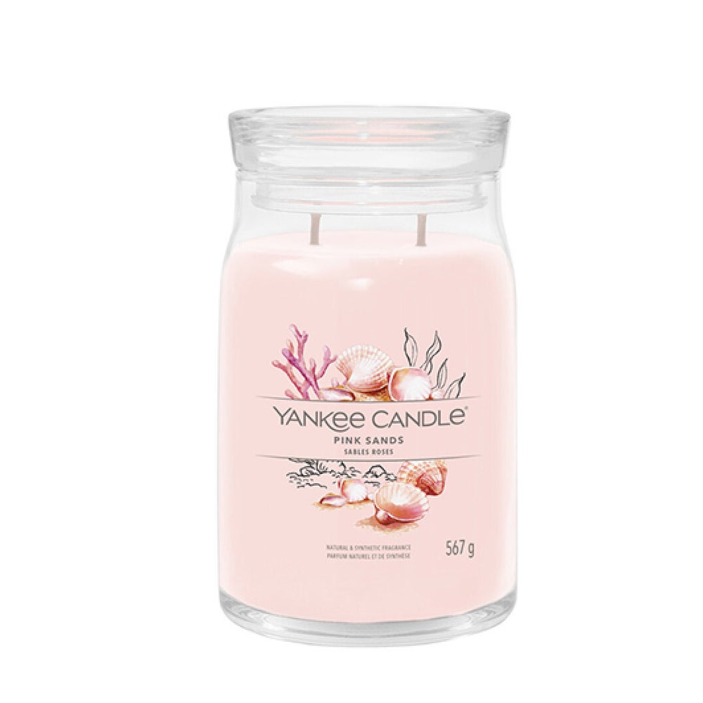 Yankee Candle Pink Sands Signatur Kerze 567 g 1,205 kg