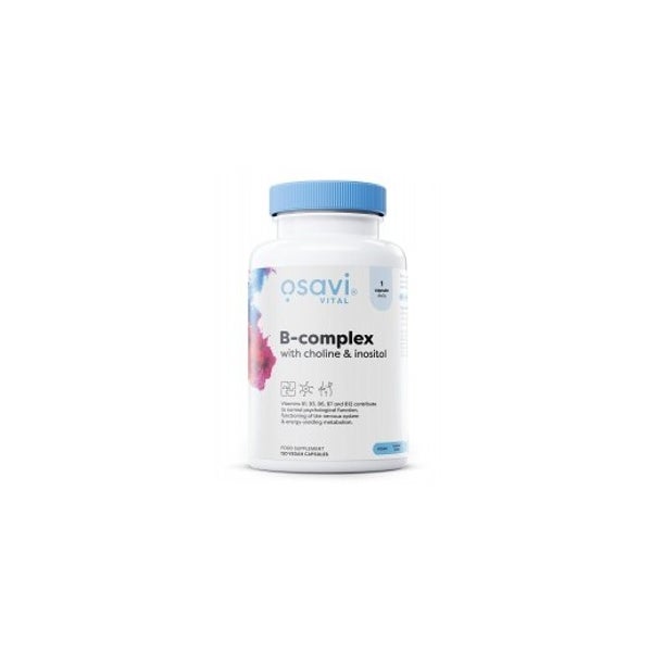 B-Komplex mit Cholin & Inositol, vegane Kapseln 120 St