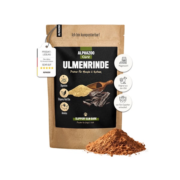 Ulmenrinde Pulver für Hunde 120 g