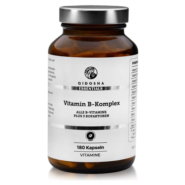 Vitamin B Komplex bioaktiv mit Kofaktoren im Glas 124 g