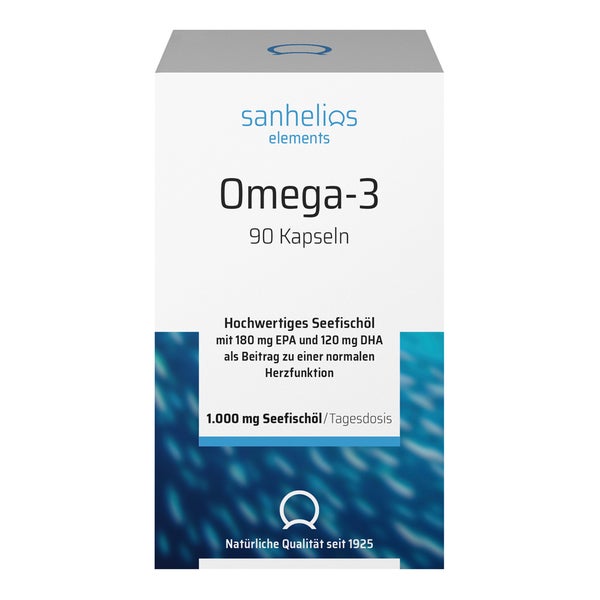 Sanhelios Omega-3 Kapseln 1000 90 St