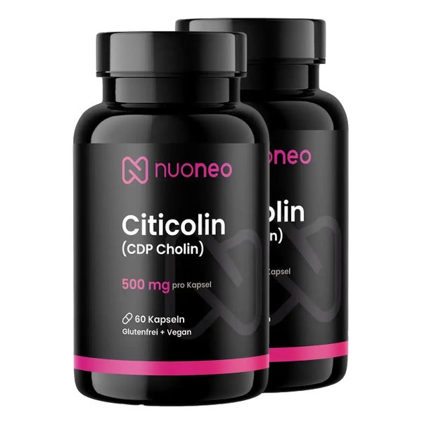 Cholin als Citicolin (CDP-Cholin) 500 mg Kapseln 120 Stk. 120 St
