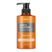 Honey & Macadamia  Pure Body Wash English Rose 500 ml