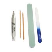 Nagelpflegeset mit Glas- u. Polierfeile, Ölpflegestift 1 St