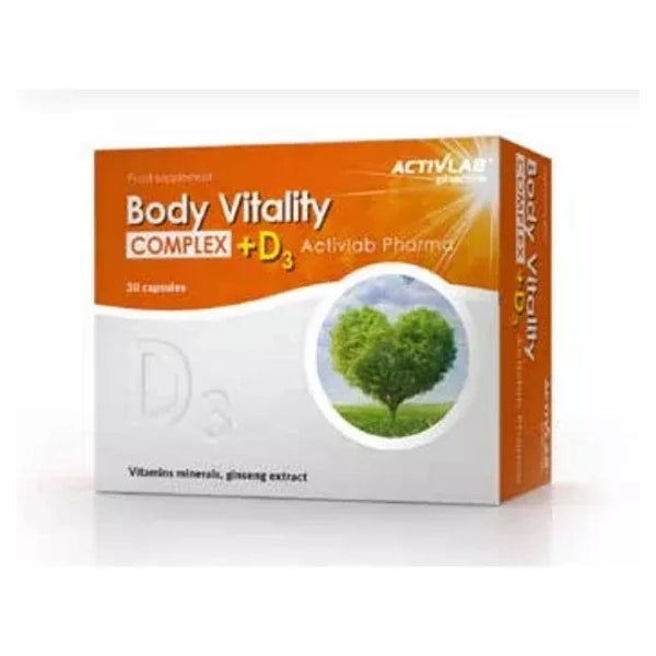 Activlab Body Vitality Complex + D3