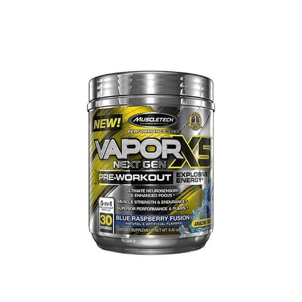MuscleTech naNO Vapor X5 Next Gen Blue Raspberry 228 g