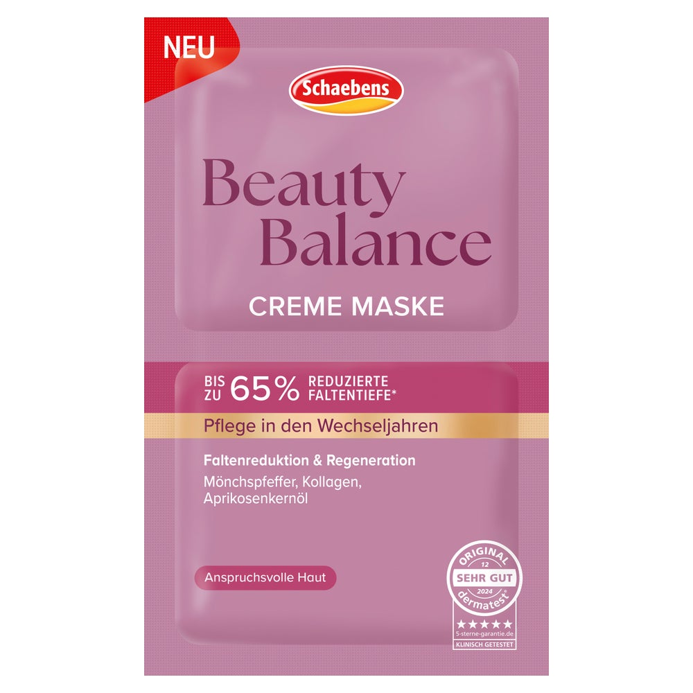 Schaebens Beauty Balance Creme Maske 2X5 ml