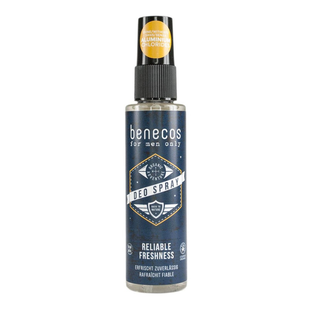 Benecos MEN Deo Spray Reliable Freshness, Bio 75 ml