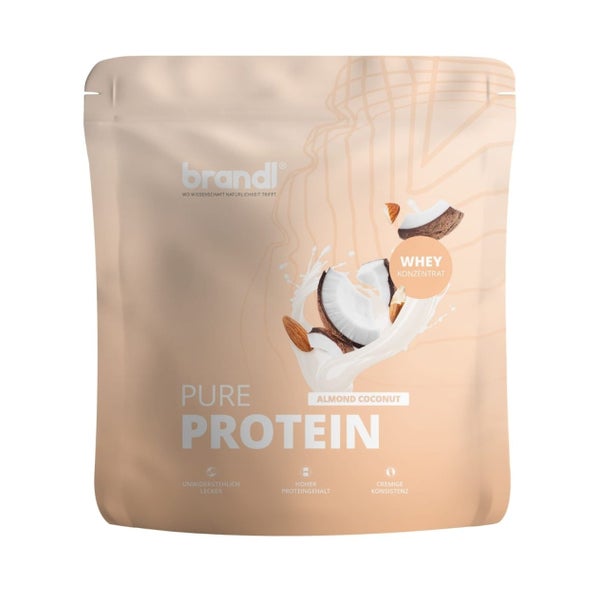 brandl® Premium Proteinpulver Whey Almond Coconut 2000 g