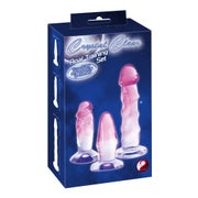 Crystal - Anal Mix Set - Analplug & Analdildos 1 St