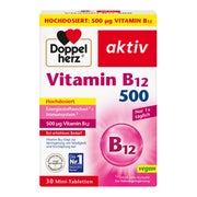 Produktabbildung: Doppelherz Vitamin B12 500 Tabletten 30 St
