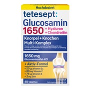 Produktabbildung: Tetesept Glucosamin 1650 Filmtabletten 40 St