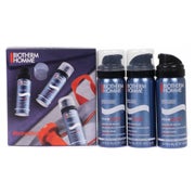 Biotherm Homme Gift Set 3 x 50ml Sensitive Rasierschaum 0,05 l