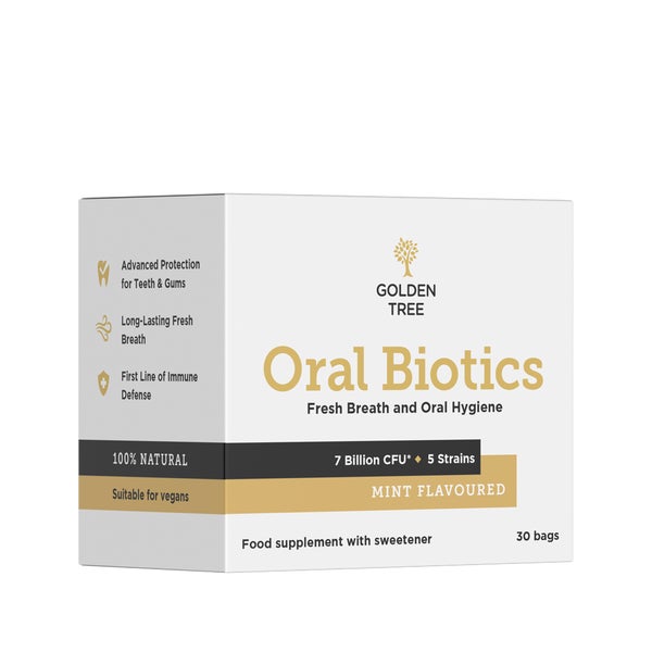 Golden Tree Oral Biotics Probiotika Mund 30 St