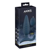ANOS - Vibro-Analplug mit Stoßfunktion und Perineumstimulation 1 St